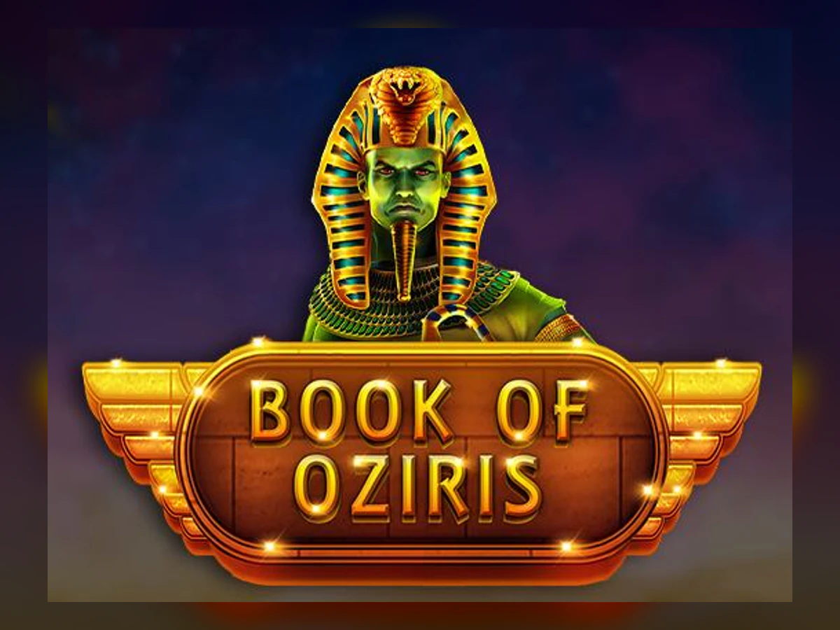 Book of Oziris slot game artwork