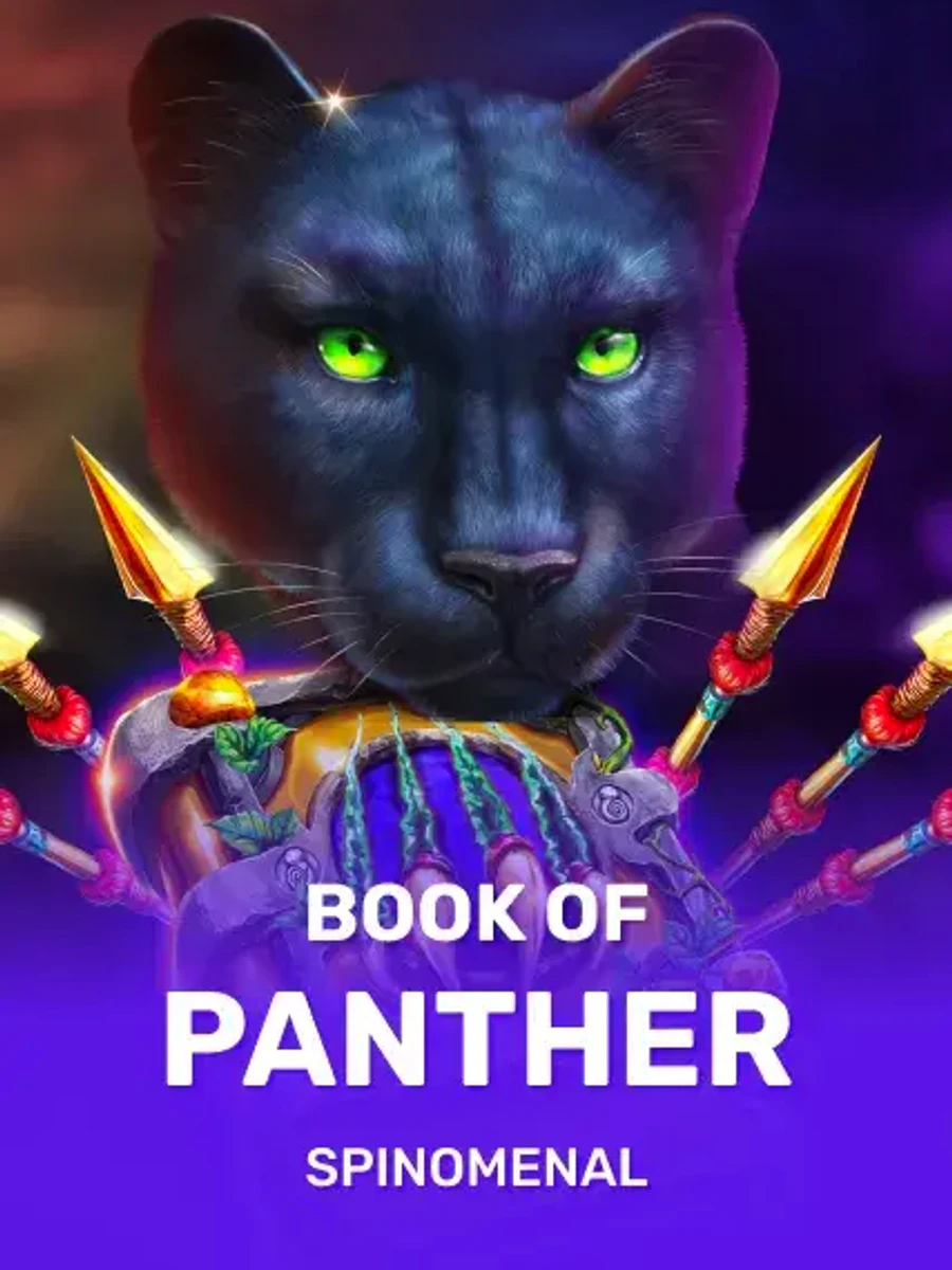 Book of Panther slot game artwork