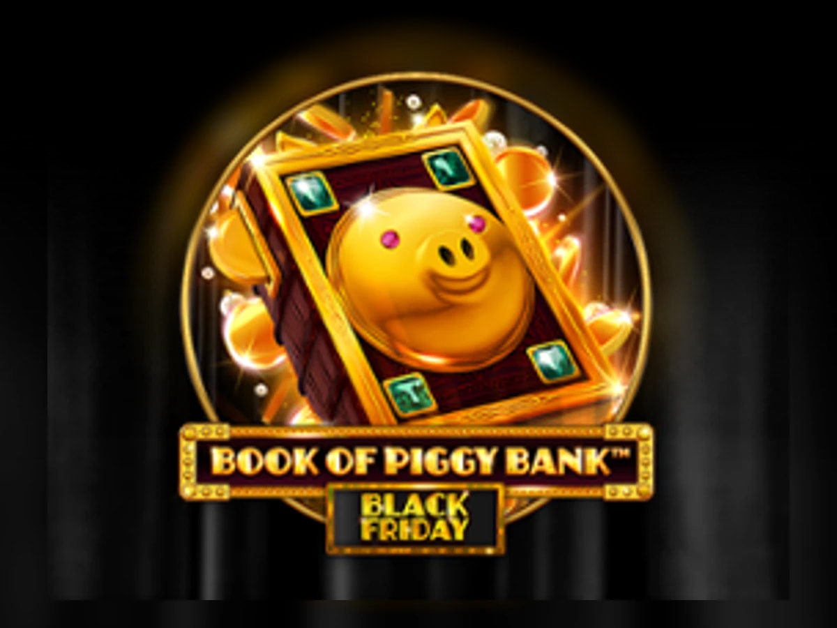 Book Of Piggy Bank - Black Friday slot game artwork