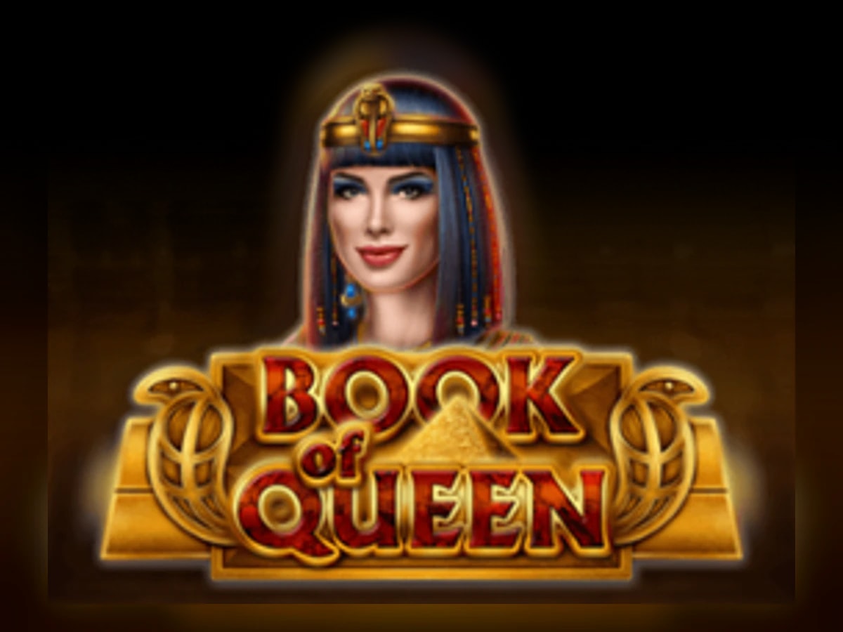 Book of Queen slot game artwork