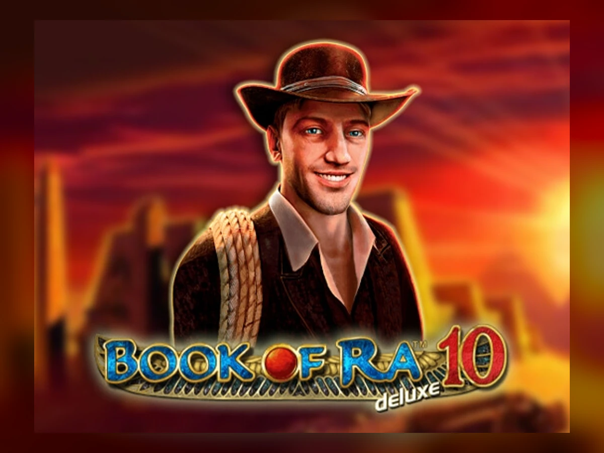 Book of Ra Deluxe 10 slot game artwork