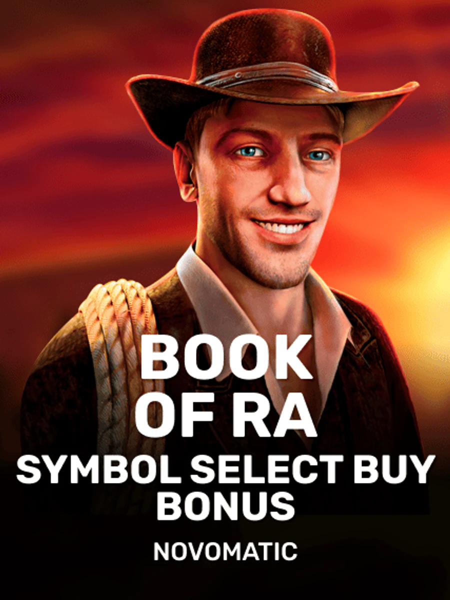 Book of Ra Symbol Select Buy Bonus slot game artwork