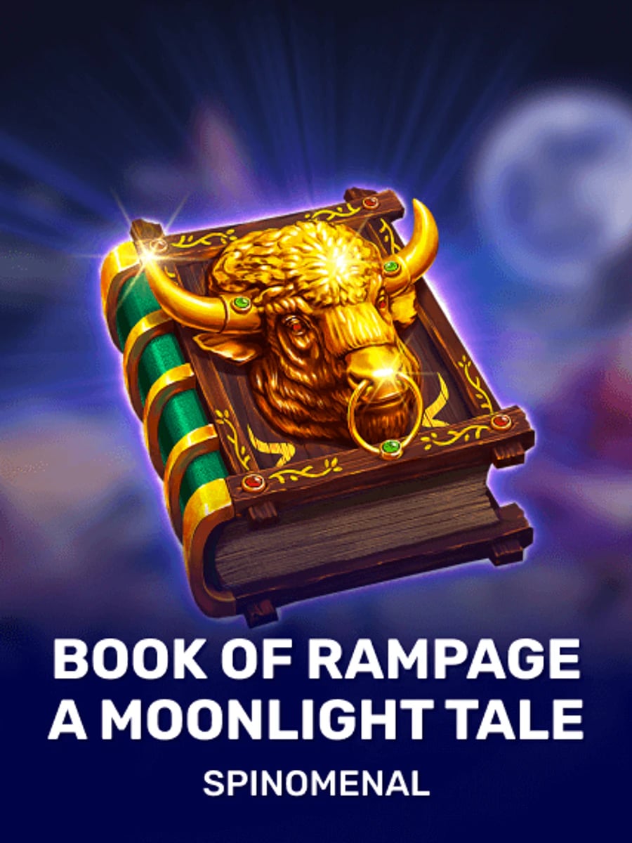 Book of Rampage - A Moonlight Tale slot game artwork