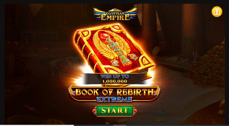 Book Of Rebirth Extreme slot game artwork