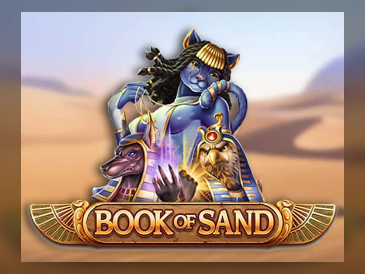 Book of Sand slot game artwork