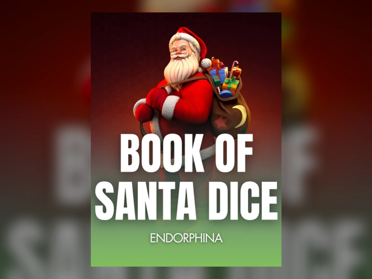 Book of Santa Dice slot game artwork
