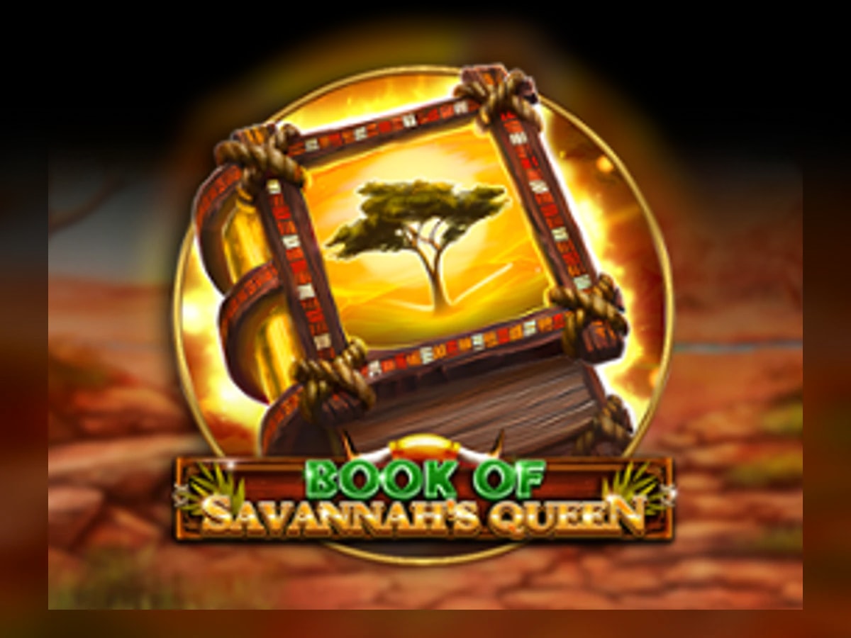 Book of Savannah's Queen slot game artwork