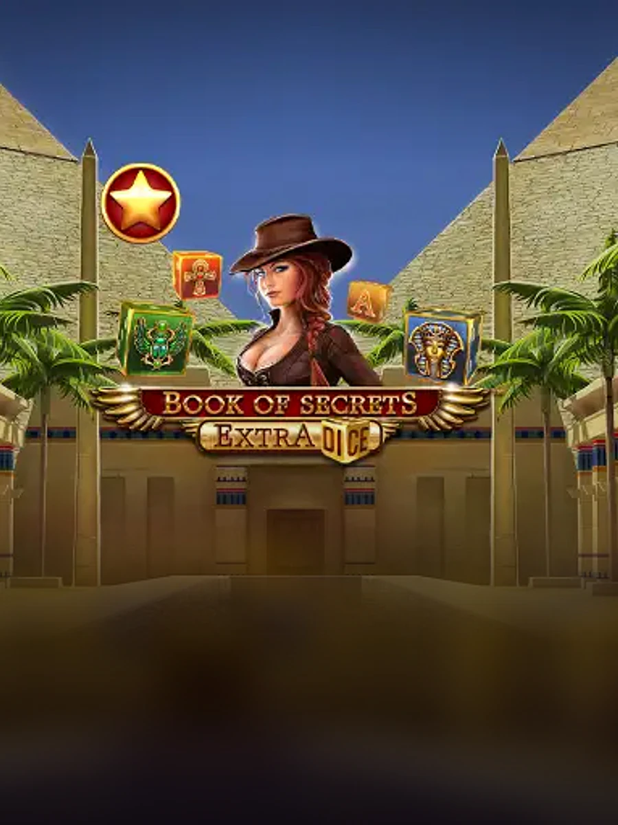 Book of Secrets Extra Dice slot game artwork