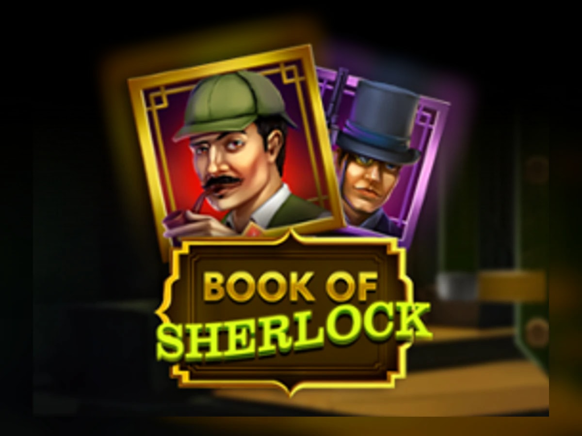 Book of Sherlock slot game artwork