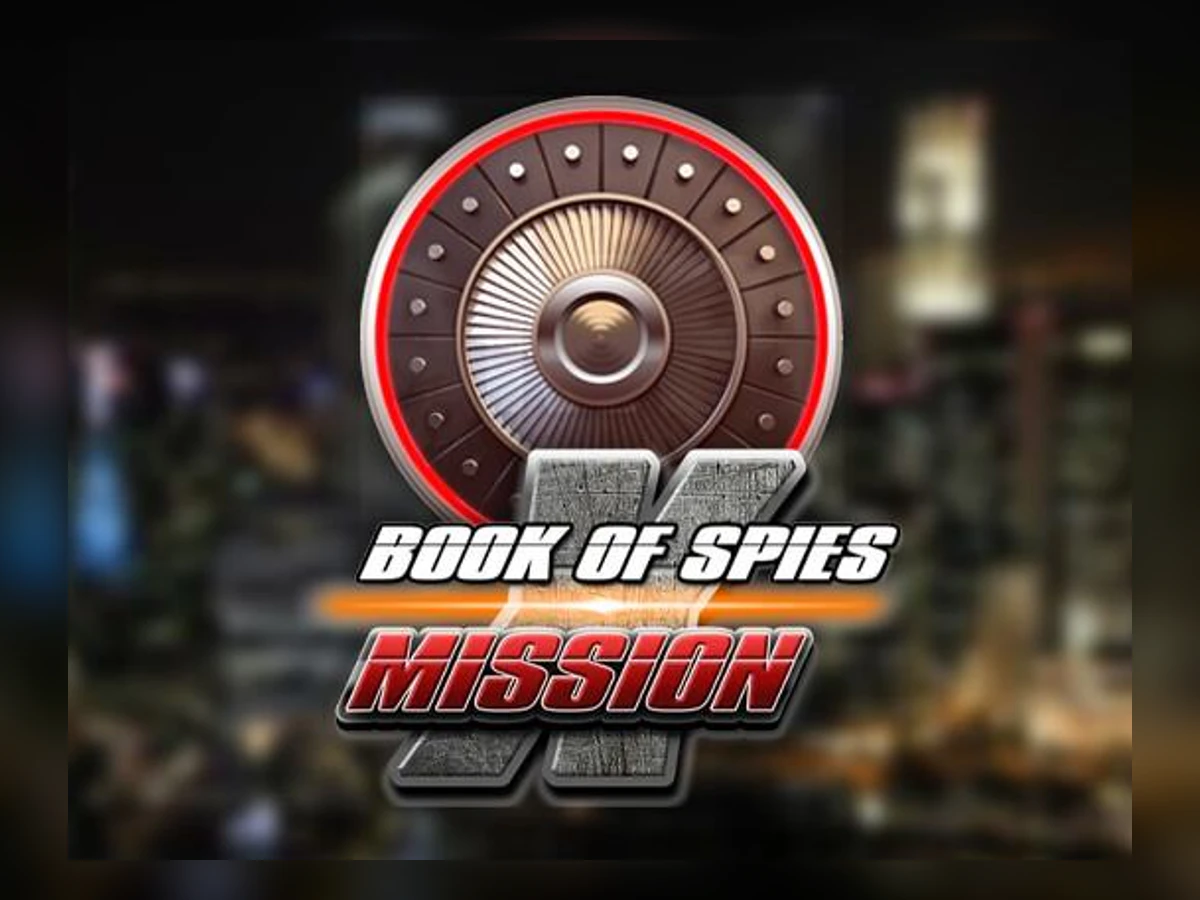 Book of Spies Mission X slot game artwork