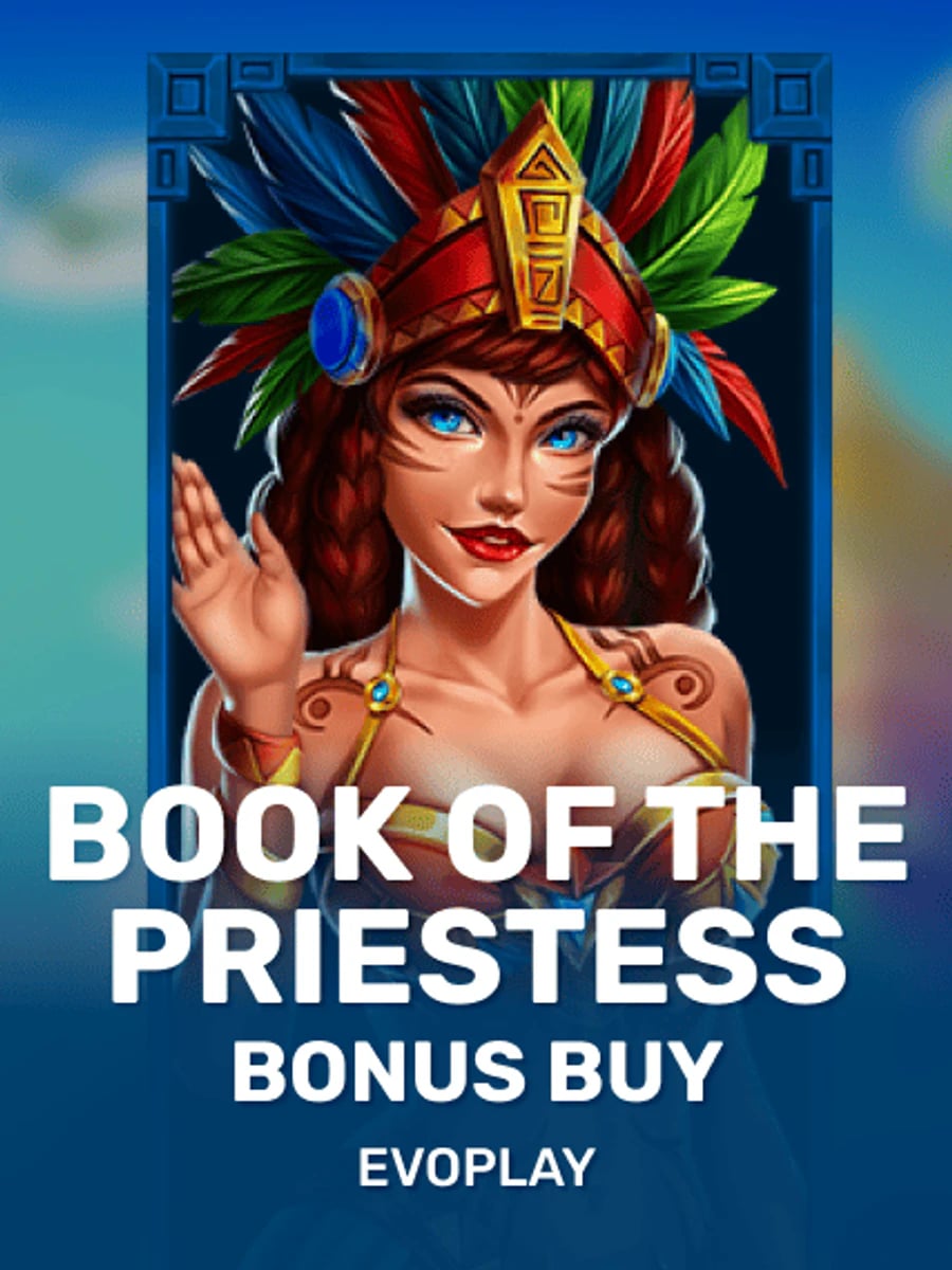 Book of the Priestess Bonus Buy slot game artwork