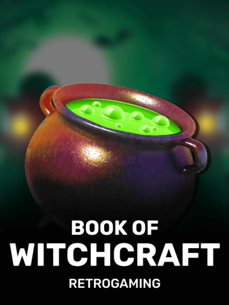 Book Of Witchcraft slot game artwork