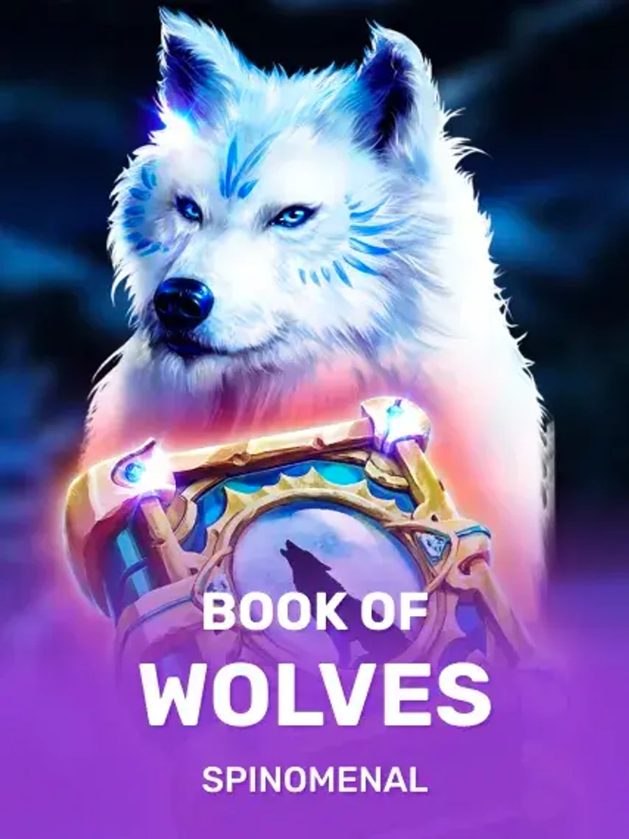 Book Of Wolves slot game artwork