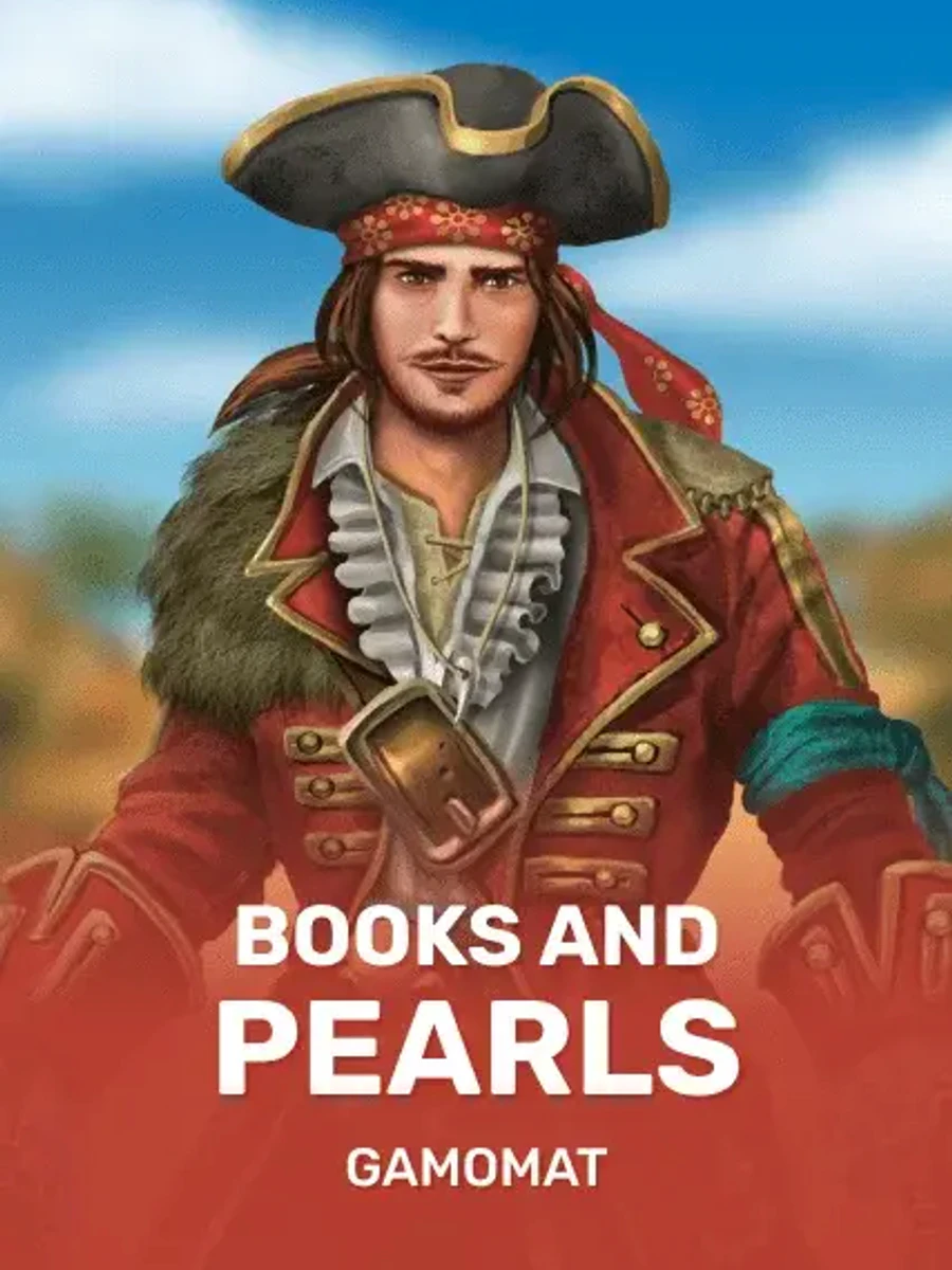 Books and Pearls slot game artwork