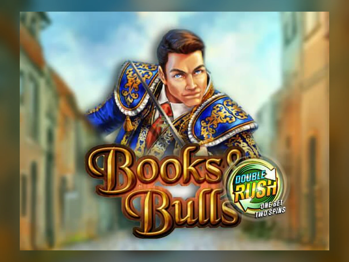 Books & Bulls - Double Rush slot game artwork