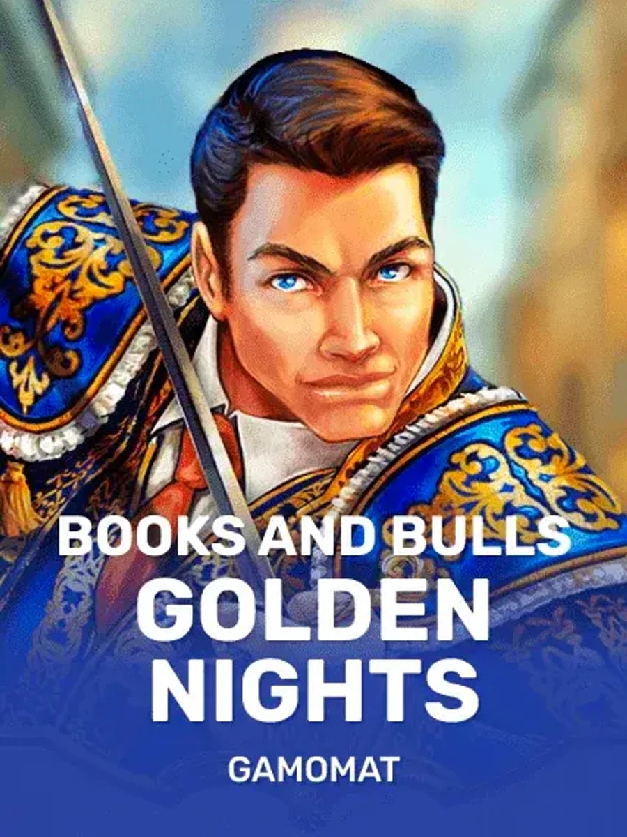 Books & Bulls GDN slot game artwork
