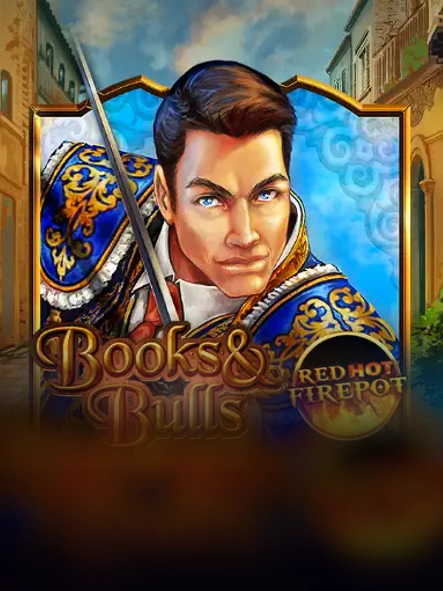 Books & Bulls Red Hot Firepot slot game artwork