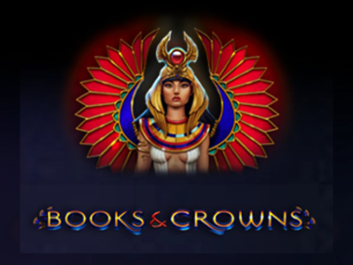 Books & Crowns slot game artwork