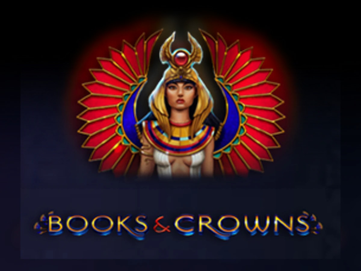 Books & Crowns slot game artwork