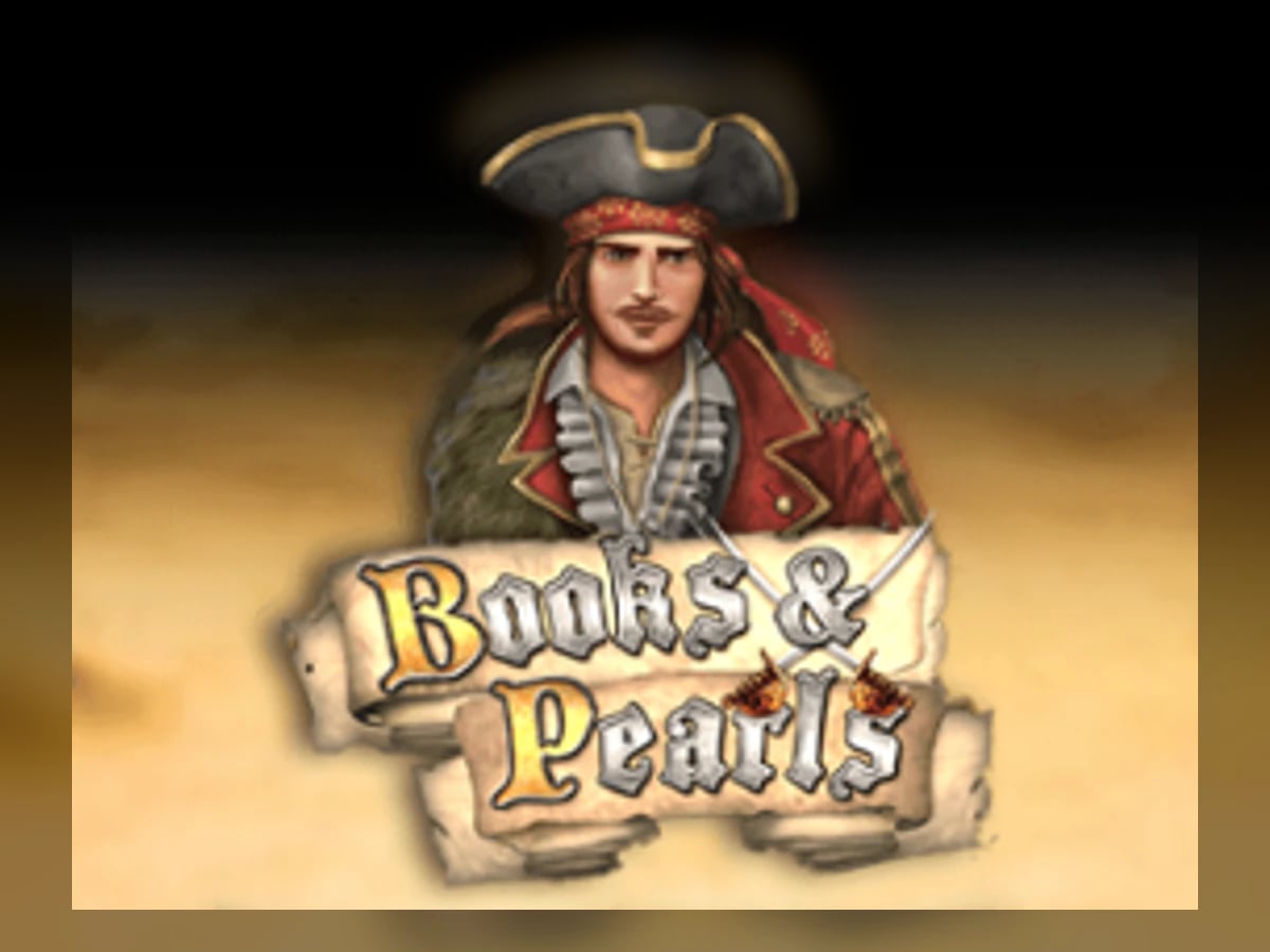 Books & Pearls slot game artwork