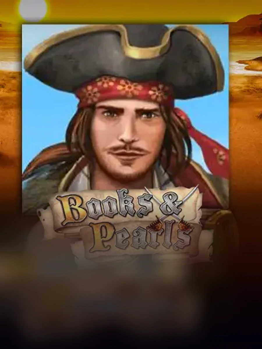 Books & Pearls slot game artwork