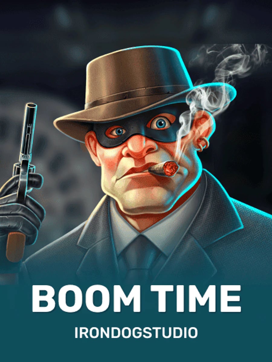 Boom Time slot game artwork