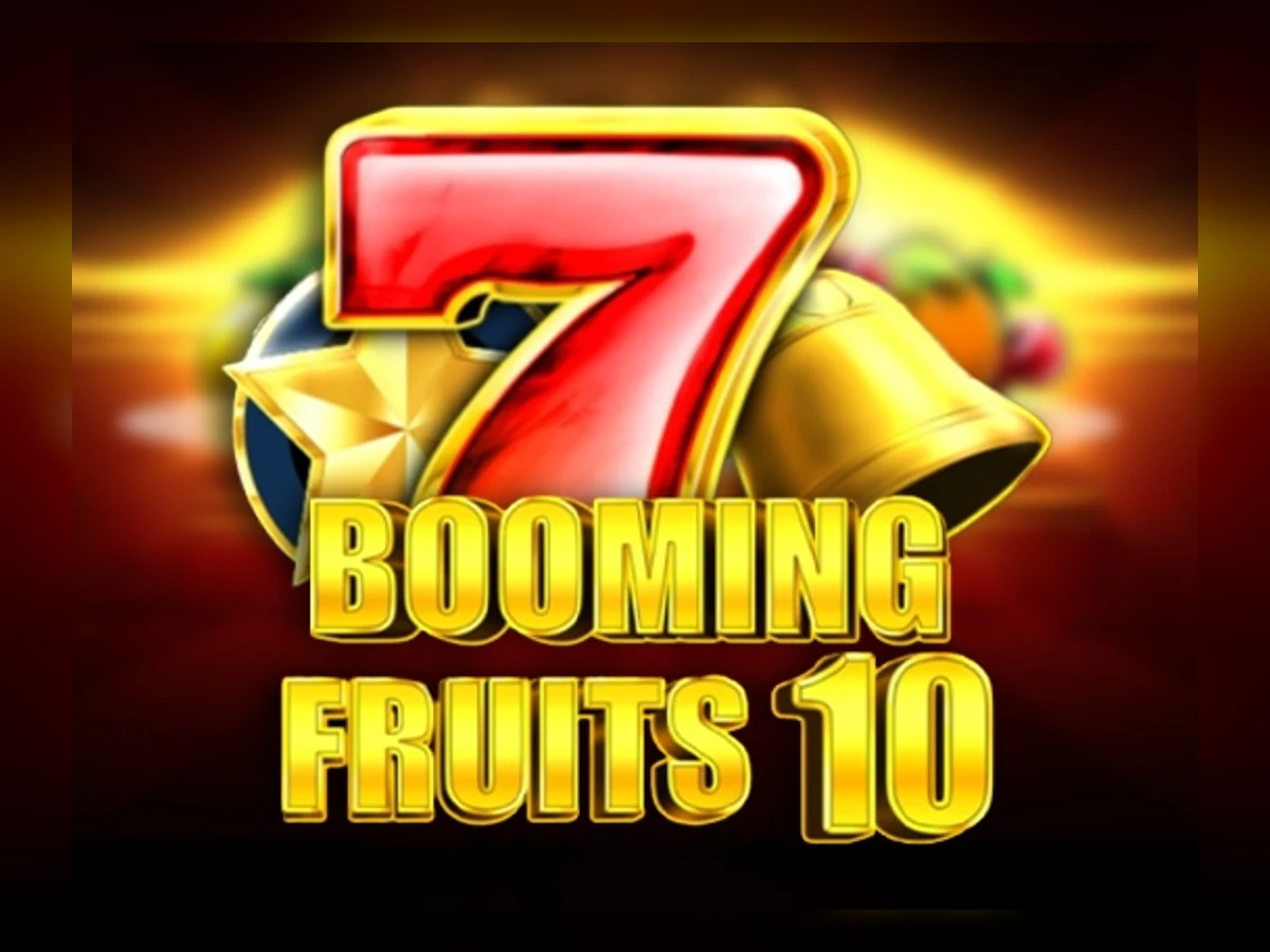 Booming Fruits 10 slot game artwork