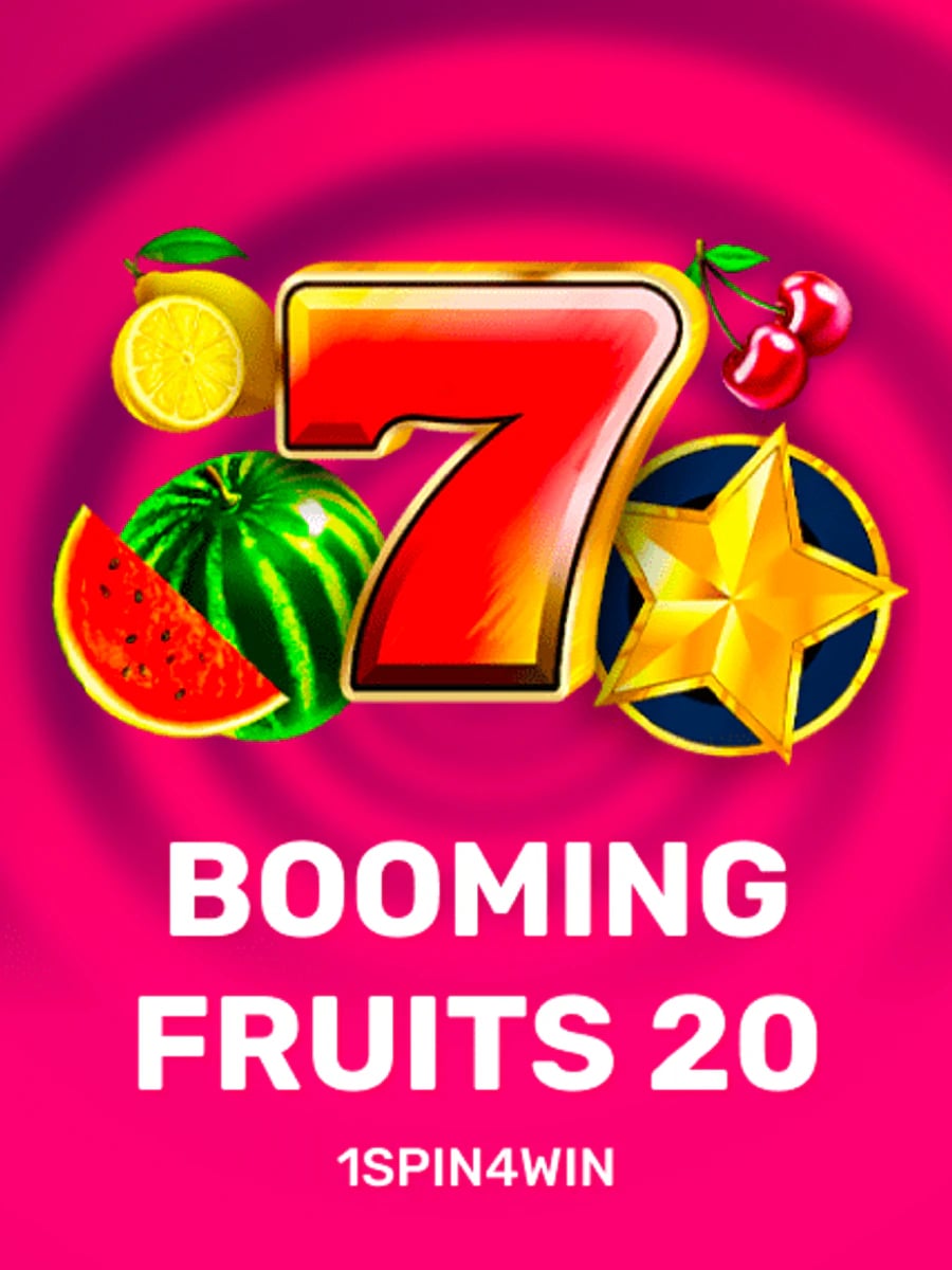 Booming Fruits 20 slot game artwork