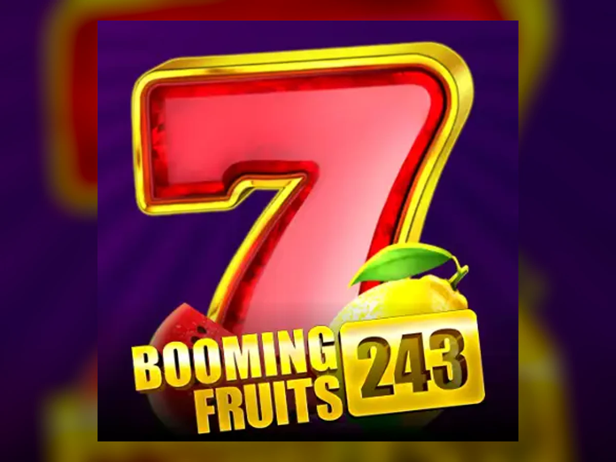 Booming Fruits 243 slot game artwork