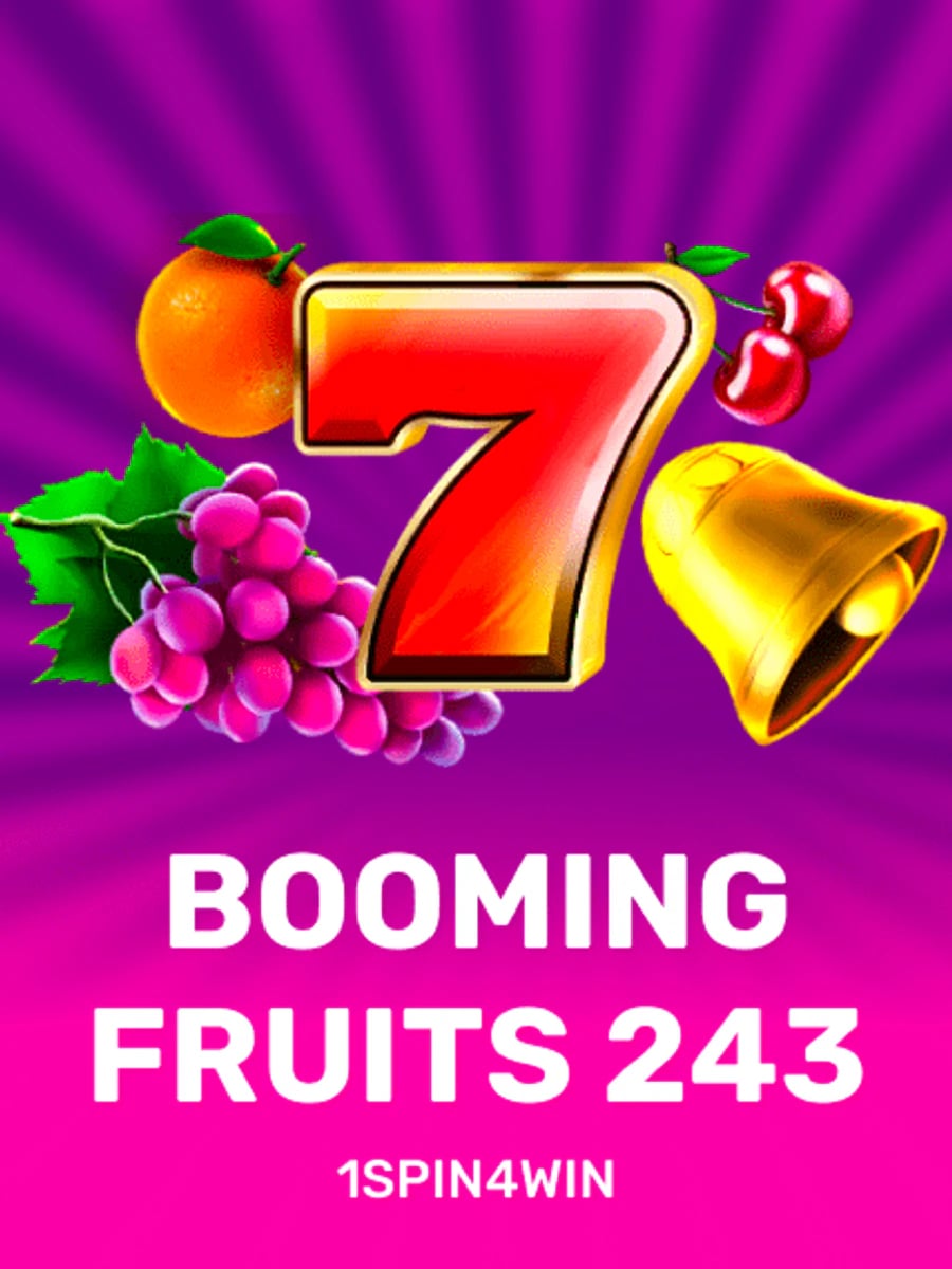 Booming Fruits 243 slot game artwork