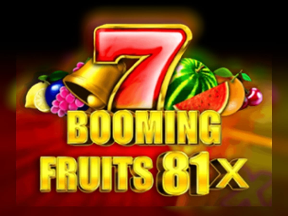 Booming Fruits 81x slot game artwork