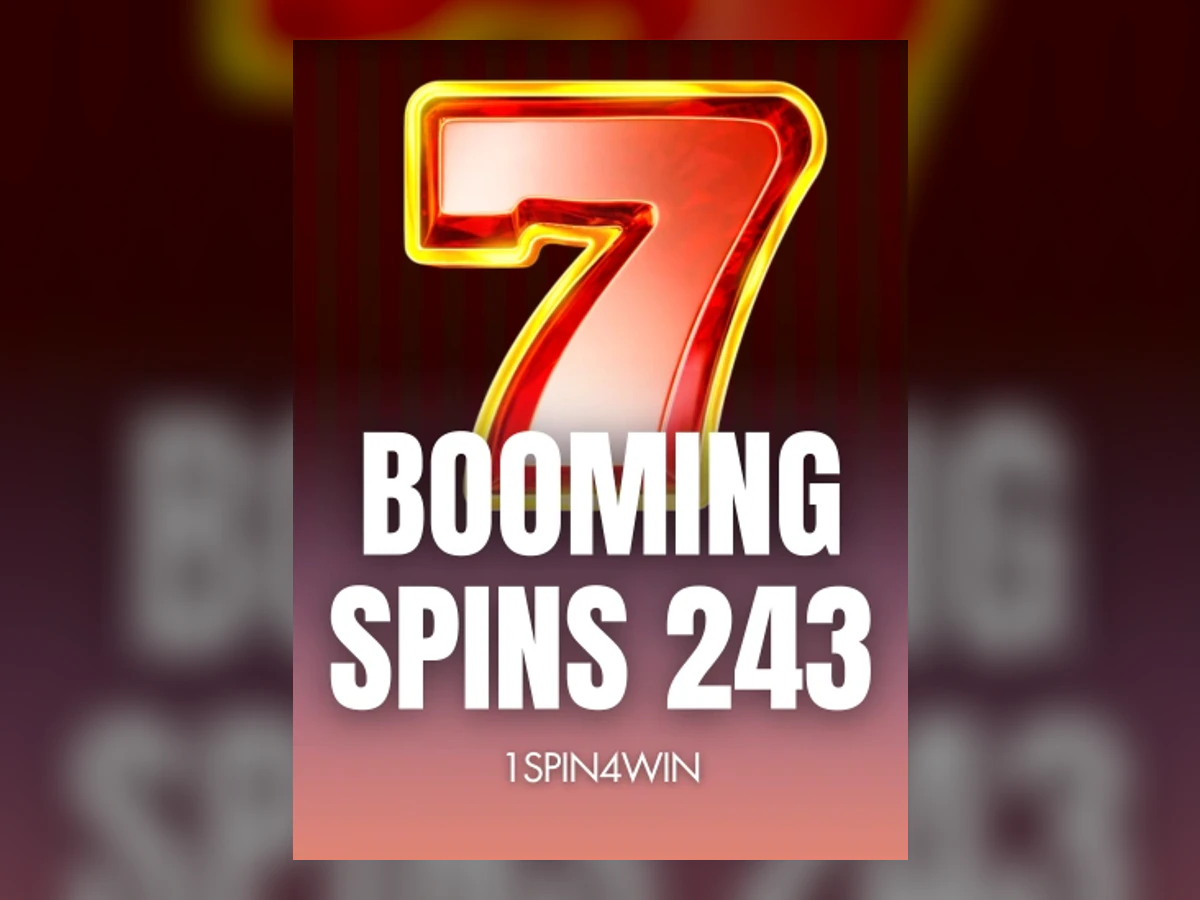 Booming Spins 243 slot game artwork
