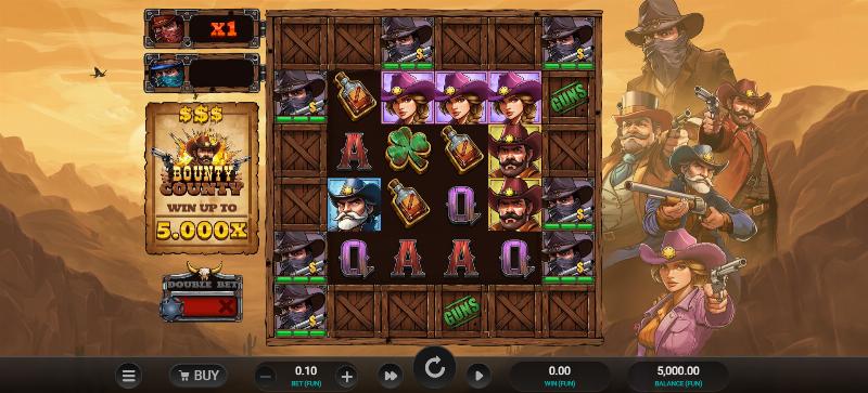Bounty County slot game artwork