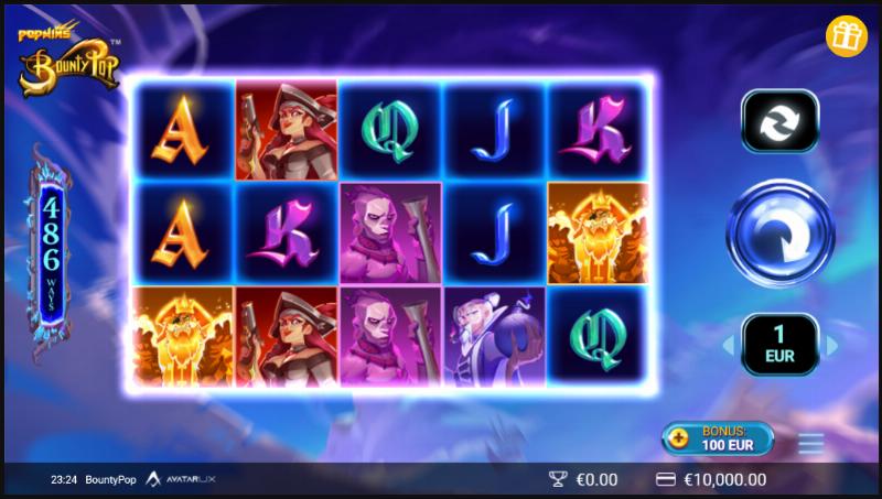 Bounty Pop slot game artwork