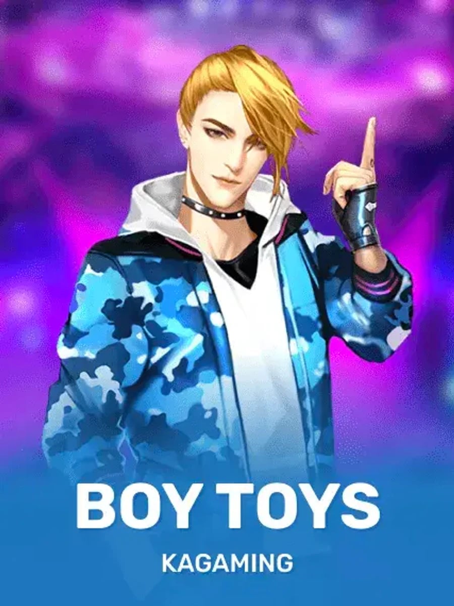 Boy Toys slot game artwork