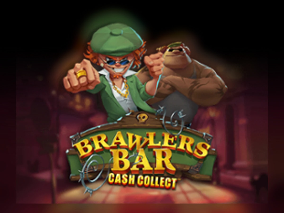 Brawlers Bar Cash Collect slot game artwork