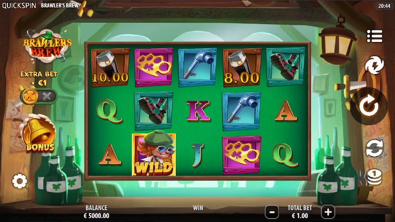 Brawlers Brew slot game artwork