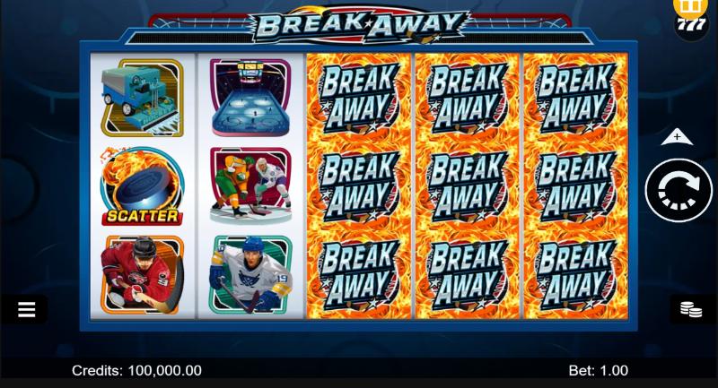 Break Away slot game artwork