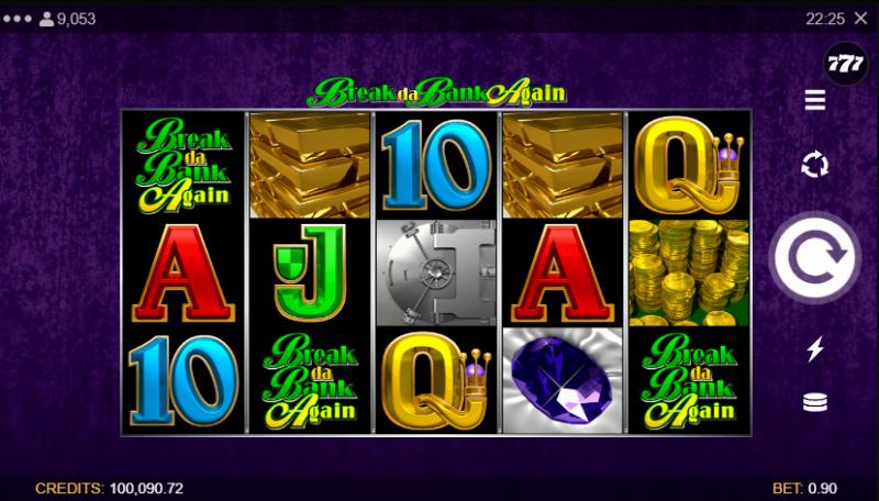 Break Da Bank Again slot game artwork