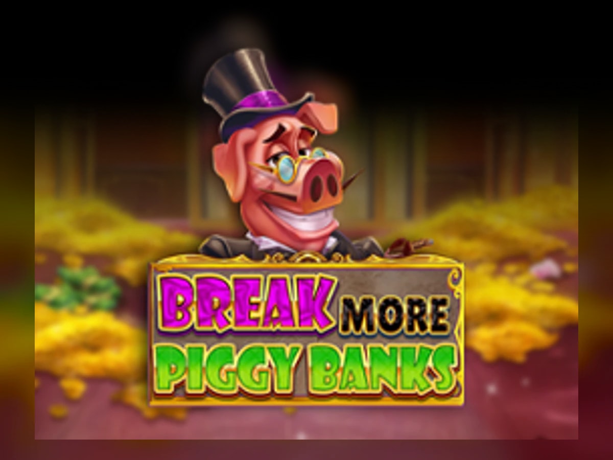 Break More Piggy Banks slot game artwork
