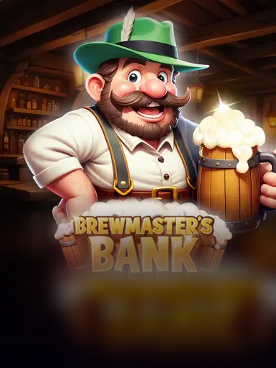 Brewmaster's Bank slot game artwork