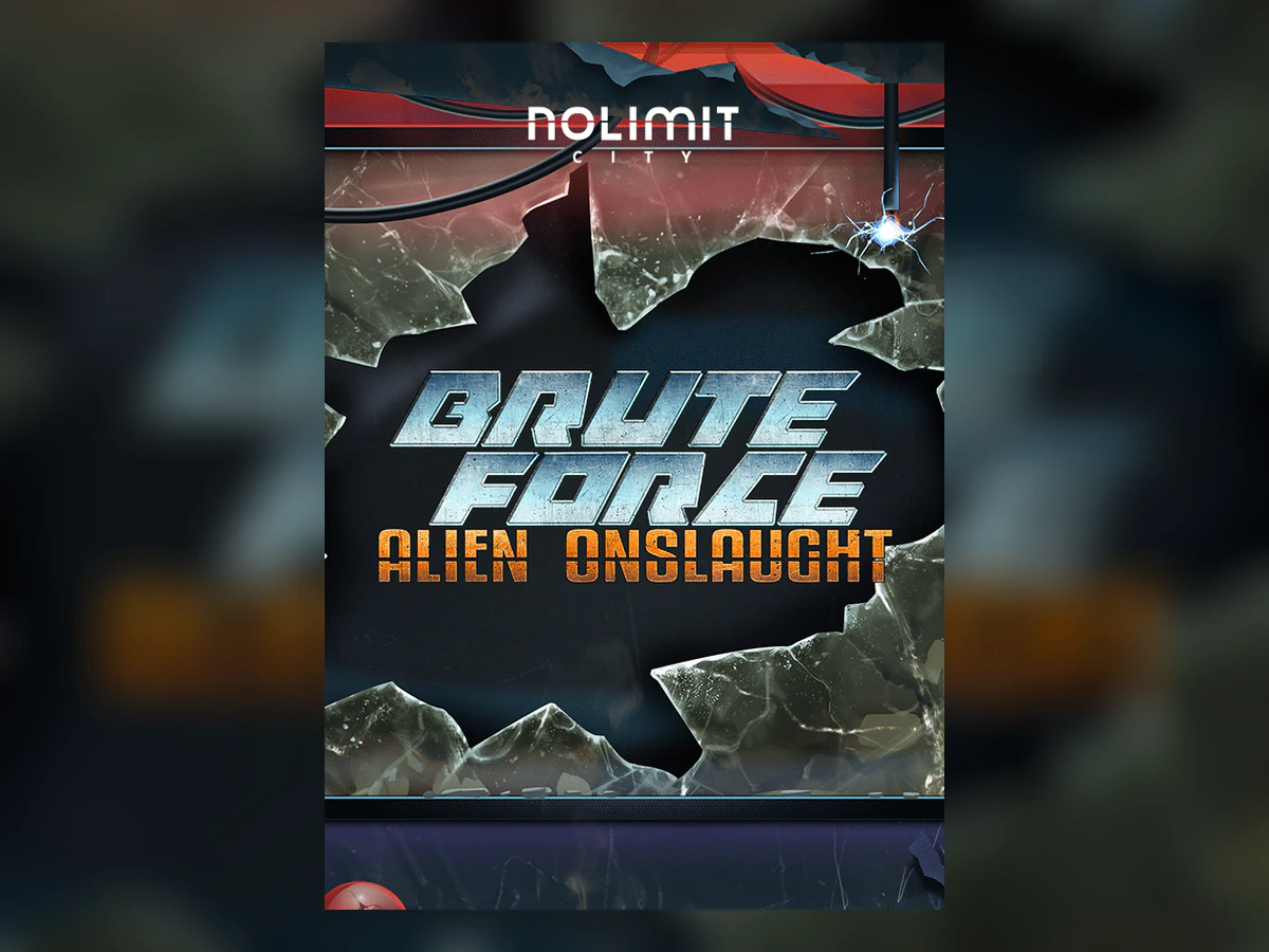 Brute Force Alien Onslaught slot game artwork