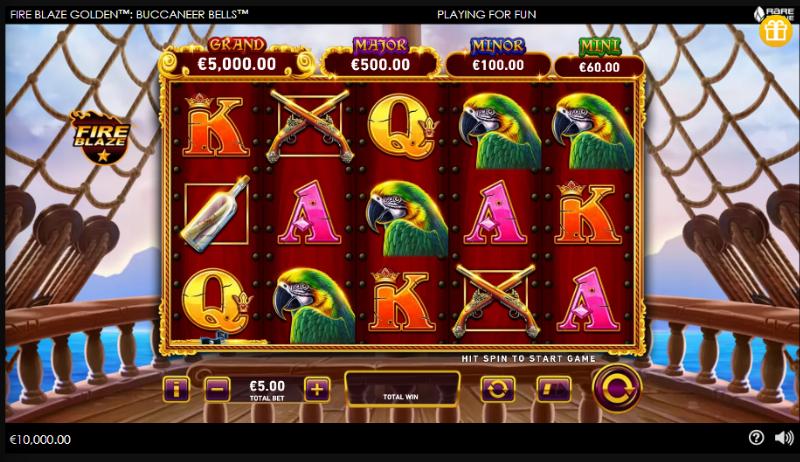 Buccaneer Bells slot game artwork