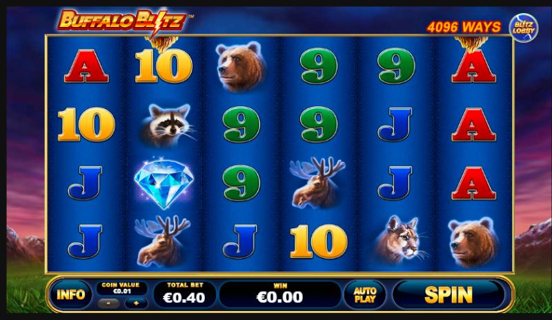 Buffalo Blitz slot game artwork