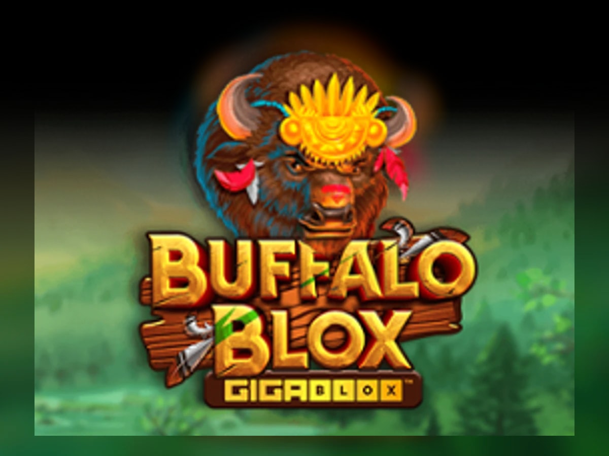 Buffalo Blox Gigablox slot game artwork