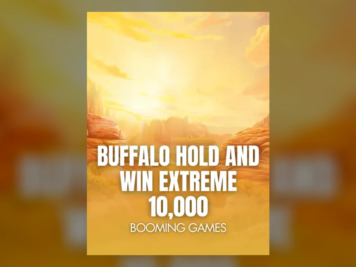 Buffalo Hold and Win Extreme 10,000 slot game artwork