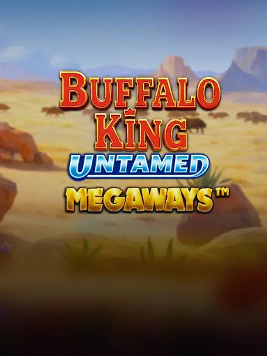 Buffalo King Untamed Megaways slot game artwork
