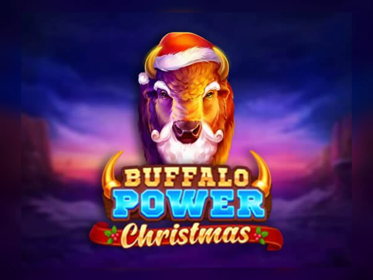 Buffalo Power Christmas slot game artwork