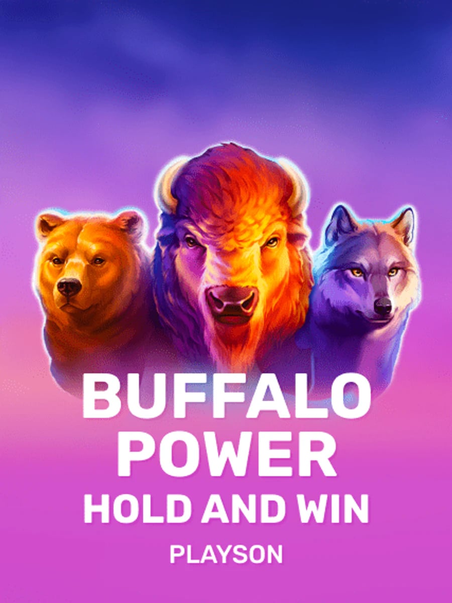 Buffalo Power: Hold and Win slot game artwork