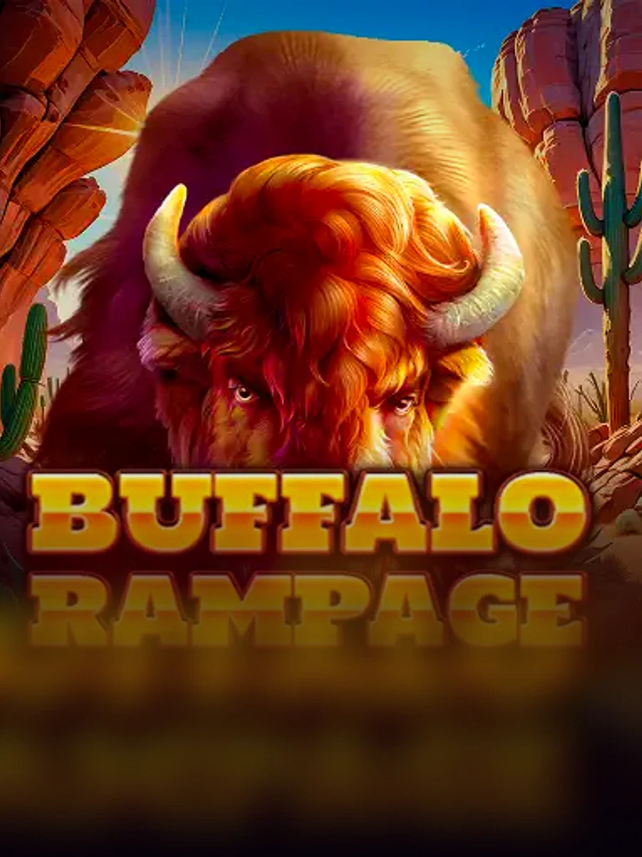 Buffalo Rampage Hold and Hit slot game artwork